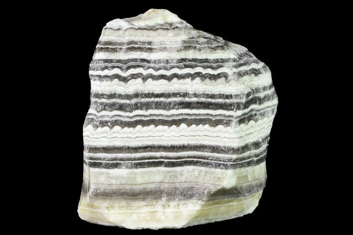 Free-Standing, Banded Zebra Calcite - Mexico #155763